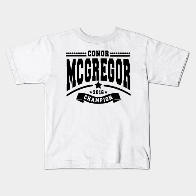 Conor Mcgregor Kids T-Shirt by Immortalized